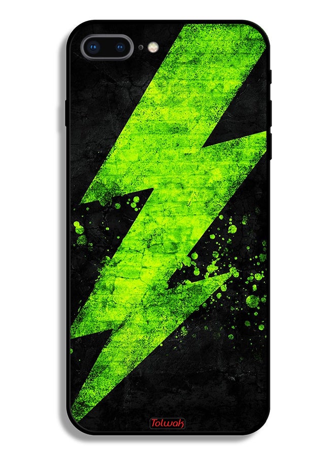 Tolwak Apple iPhone 8 Plus Protective Case Electric Pattern - Image 2