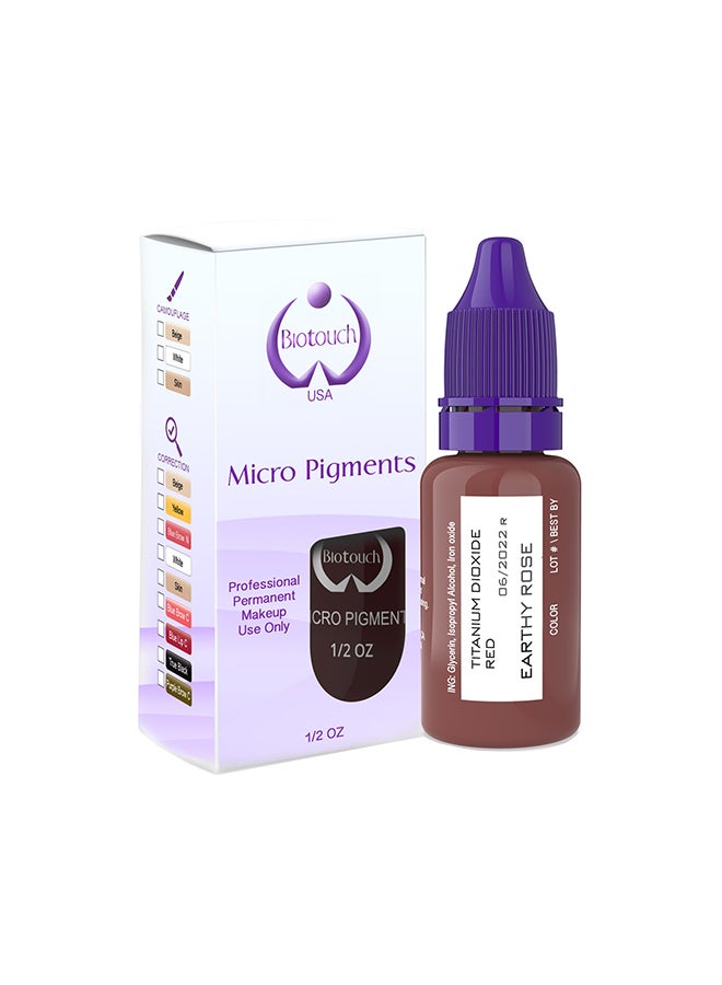 Spmu Pigment Semipermant Medical Grade -Spmu Ink - No Mixing Lip Pigment For Shading Stroke  Earthy Rose