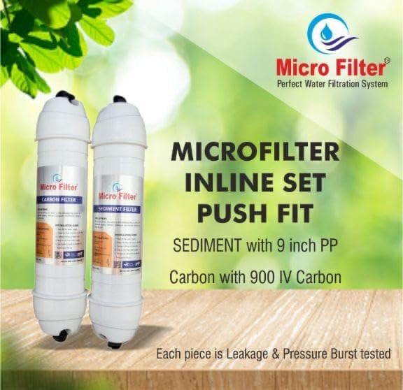 Micro Filter Carbon and Sediment Filter with 4 Elbow Compatible with All Types of Water purifiers - Image 3