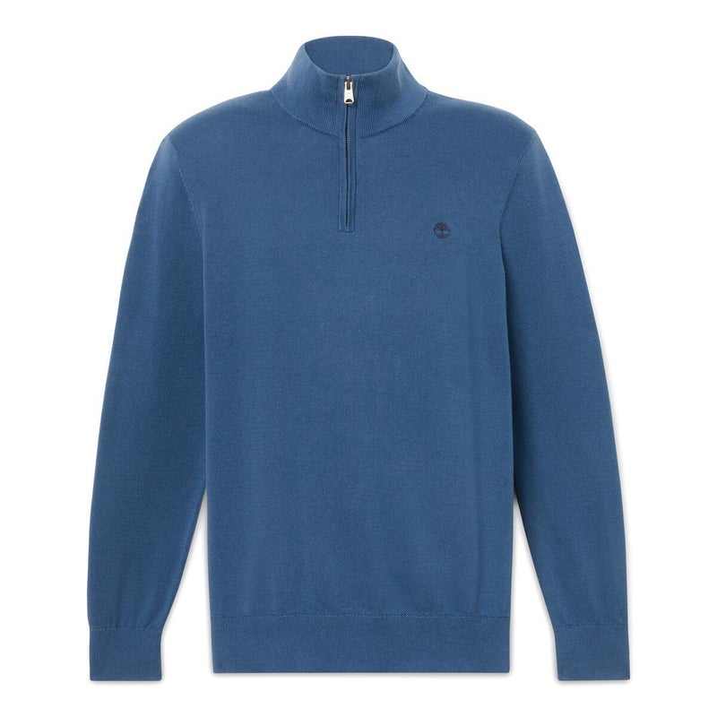 Timberland Williams River Cotton 1/4 Zip Sweater - Image 3