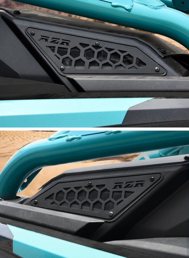 SLORIMOD Grill Radiator Guard Aluminium Black Protection Panel for Polaris RZR PRO R 2025 Accessories(Left & Right, 2PCS) - Image 4