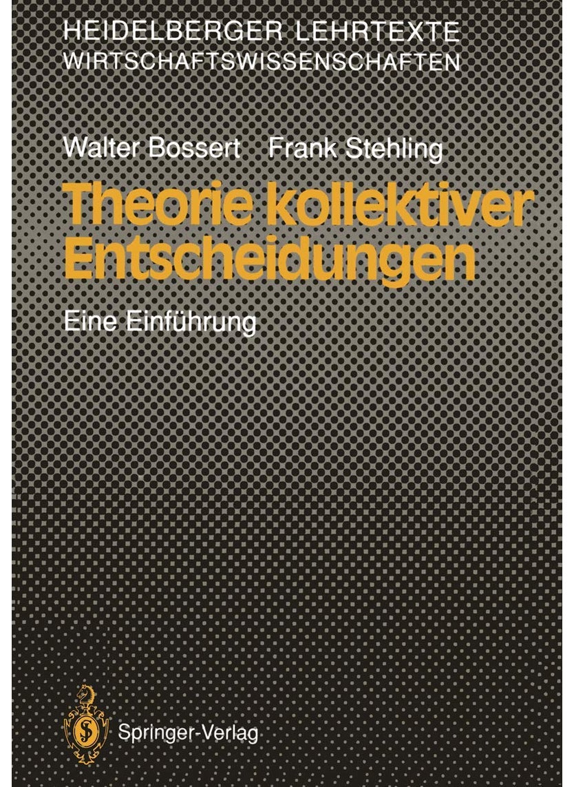 Theorie kollektiver Entscheidungen 