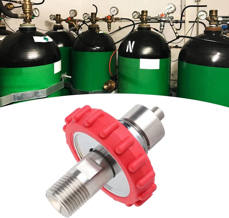 CO2 Cylinder A /8 to M16x1.5, less Steel ector Converter, Quick Refill CO2 A with No Leakage, for Soda and Bage - Image 3