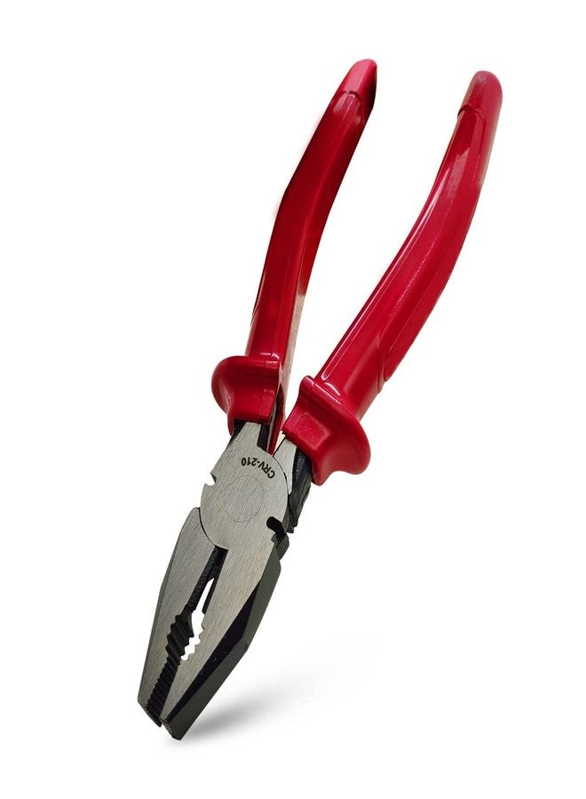 ikis Insulated Lineman Combination Cutting Plier (200 mm, Red) - Image 3