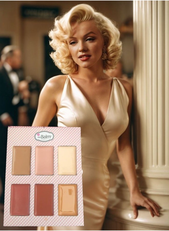 The Balm Cosmetic - 2 Pieces The Balm Girls 6 Colors Contour - Image 1