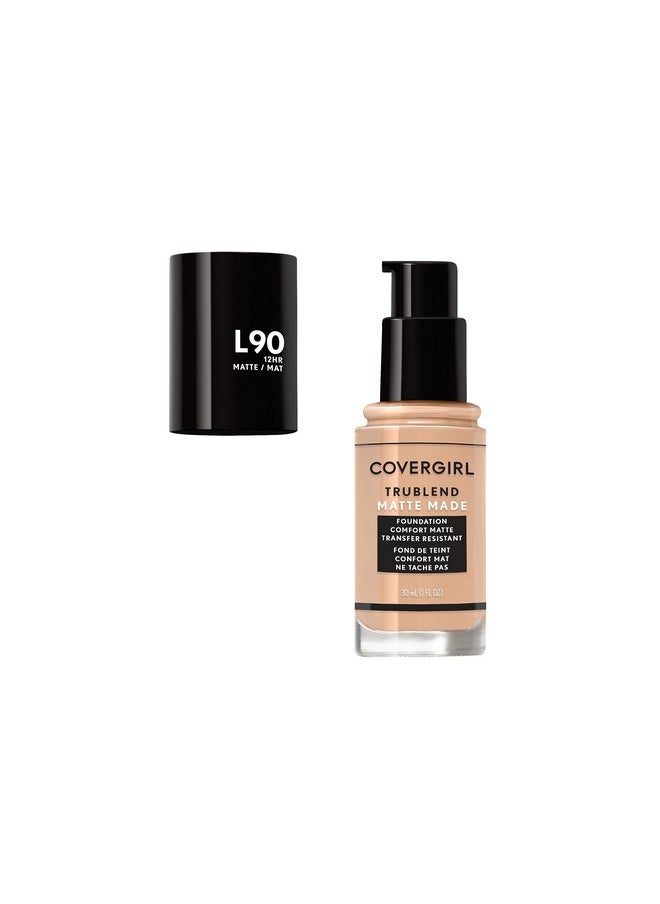 CoverGirl COVERGIRL TruBlend Matte Made Liquid Foundation, Classic Beige, 1 Fl Oz (Pack of 1)  - Image 2