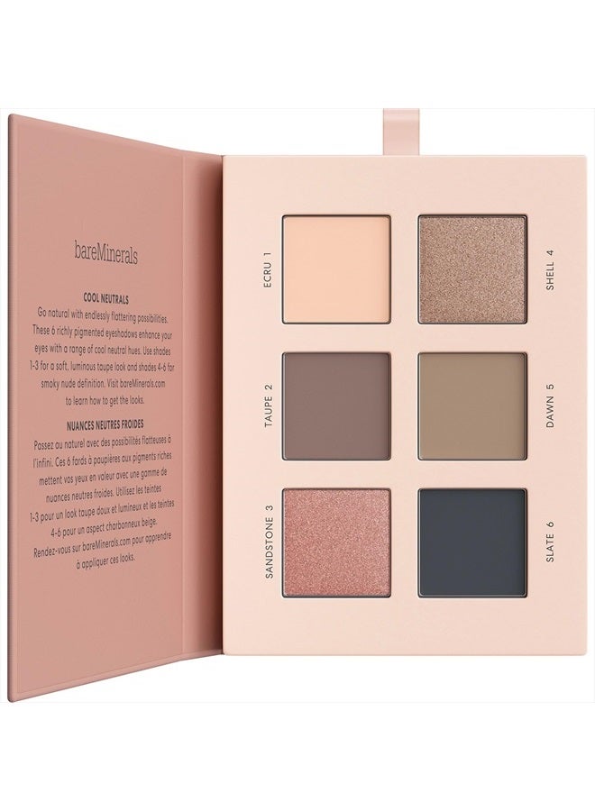 bareMinerals Mineralist Eyeshadow Palette, Six Richly Pigmented + Blendable Shades, Talc-Free Eye Shadow Palette Makeup, Vegan - Image 1