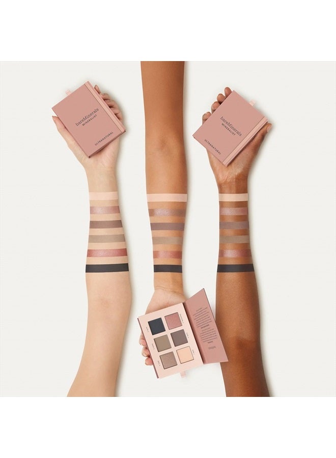 bareMinerals Mineralist Eyeshadow Palette, Six Richly Pigmented + Blendable Shades, Talc-Free Eye Shadow Palette Makeup, Vegan - Image 2