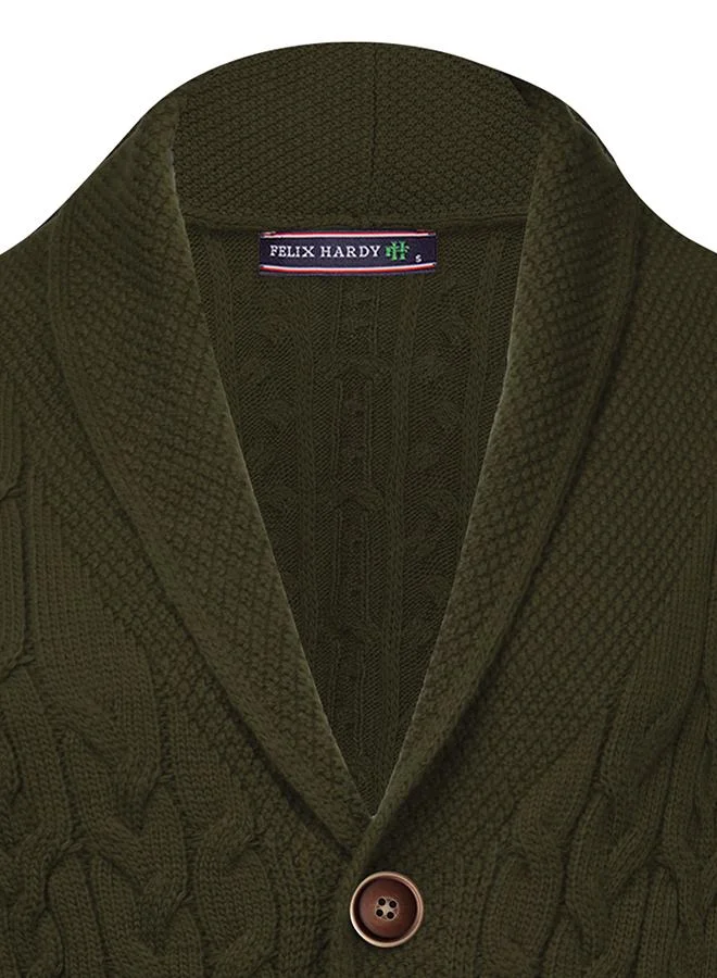 FELIX HARDY Buttoned Cardigan