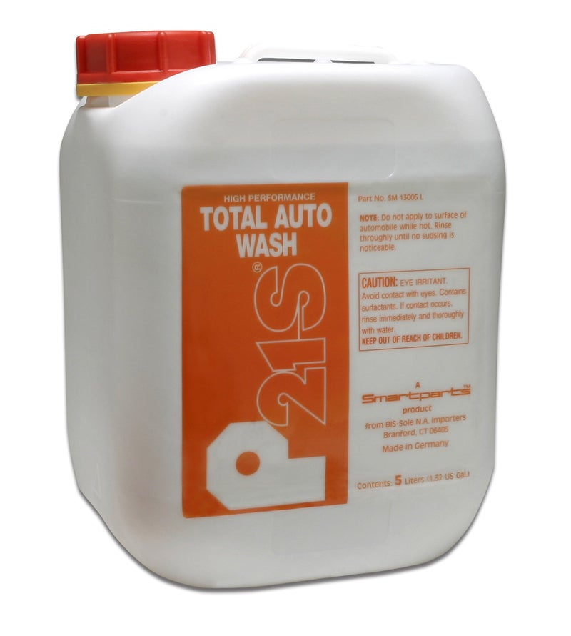 P21S 13005L Auto Wash Canister, 5 L, White Orange, 169 Fl Oz (Pack of 1) - Image 1