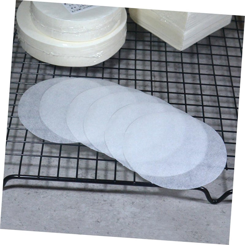 Round Baking Paper 200 Sheets Non Stick Heat Resistant Greaseproof For Cooking - Image 5