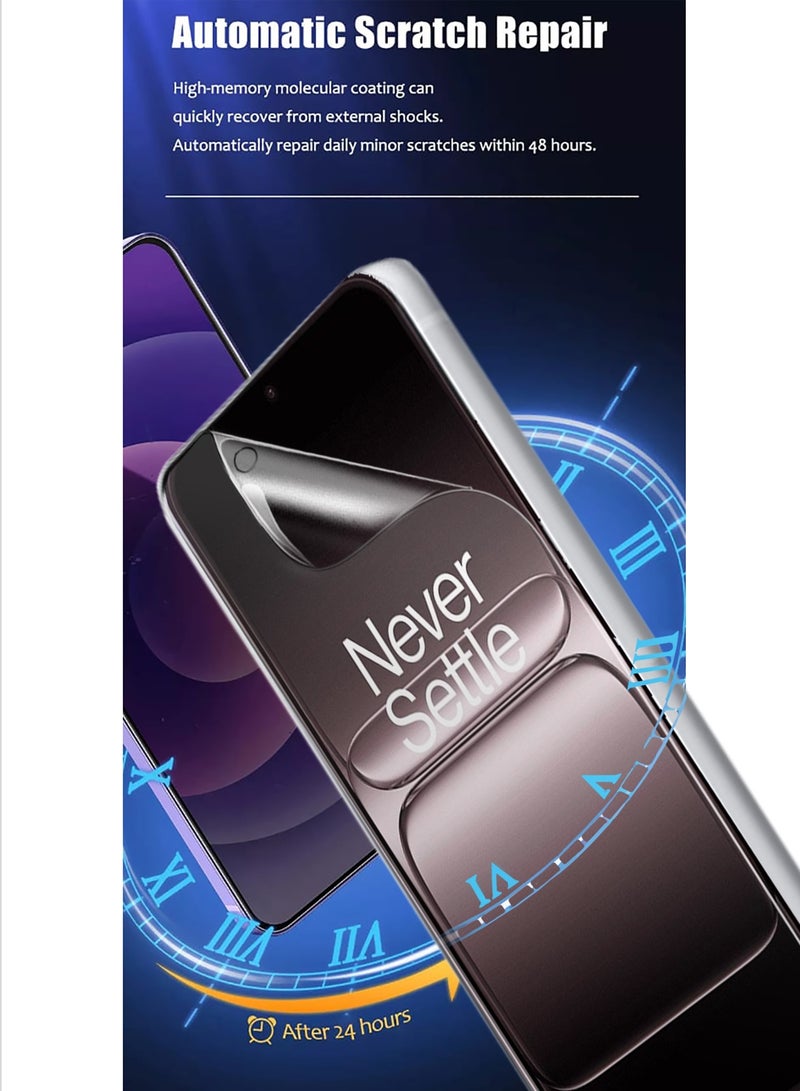 Wtech OnePlus 13s 5G 2025 Premium Hydrogel Film Thin and Flexible Screen Protector (MSHFMN) - Clear - Image 3