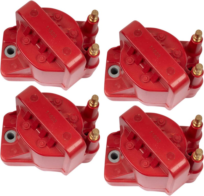 TRQ Performance Ignition Coil Set for Buick, Cadillac, Chevrolet, GMC, Honda, Isuzu, Olds (1986-2009) - Image 3