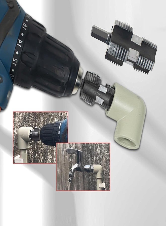 DY TOOLS DY Tool™ PPR Water Pipe Internal Thread Opener Thread Tap Water Pipe Thread Opener for PVC Plastic Pipe - Image 5