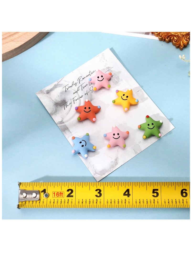 Excefore Starfish Fridge Magnets, 25pcs Refrigerator Magnets, Decorative MagnetsSmall and Cute Magnets,for Locker Whiteboard Home Office Decor - Image 4