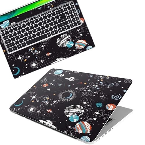 Inkykart DSGN 54 Full Body Laptop Skin Bubble-Free| Laminated| Removable| HD Quality Sticker for Laptops Upto 15.6 Inches Compatible with Hp/Dell/Acer/Lenovo/Asus etc. - Image 1