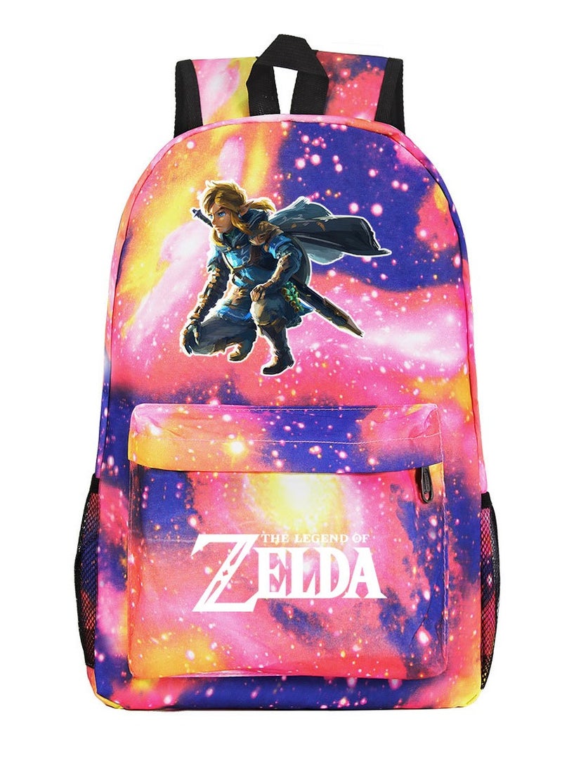 ZELDA Printed Youth Casual Backpack