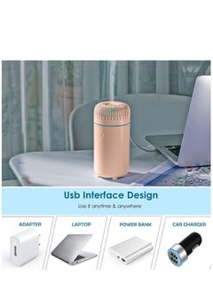 KASTWAVE Car Diffuser Humidifier Aromatherapy Essential Oil Diffuser USB Cool Mist Mini Portable Diffuser for Car Home Office Bedroom  - Image 4