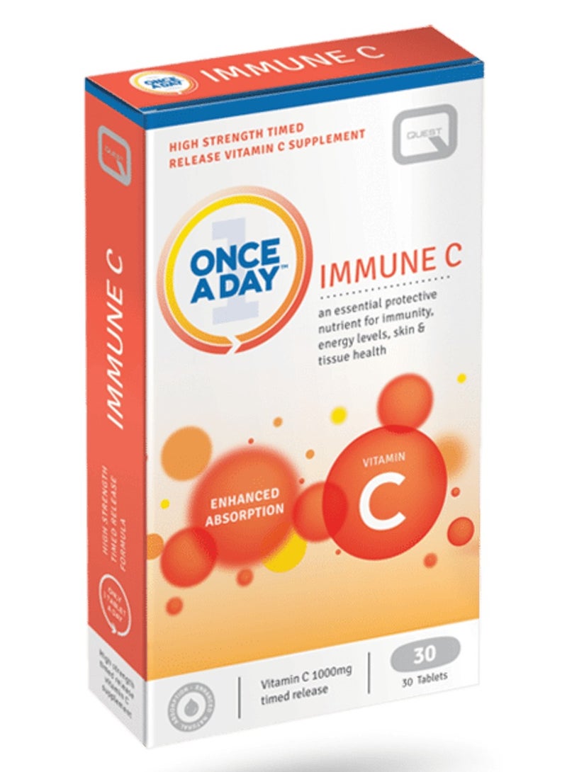 Quest Once A Day Immune C Tablet 30S 