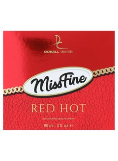 DORALL COLLECTION Miss Fine Red Hot Eau De Toilette For Women - 90 ML  - Image 1