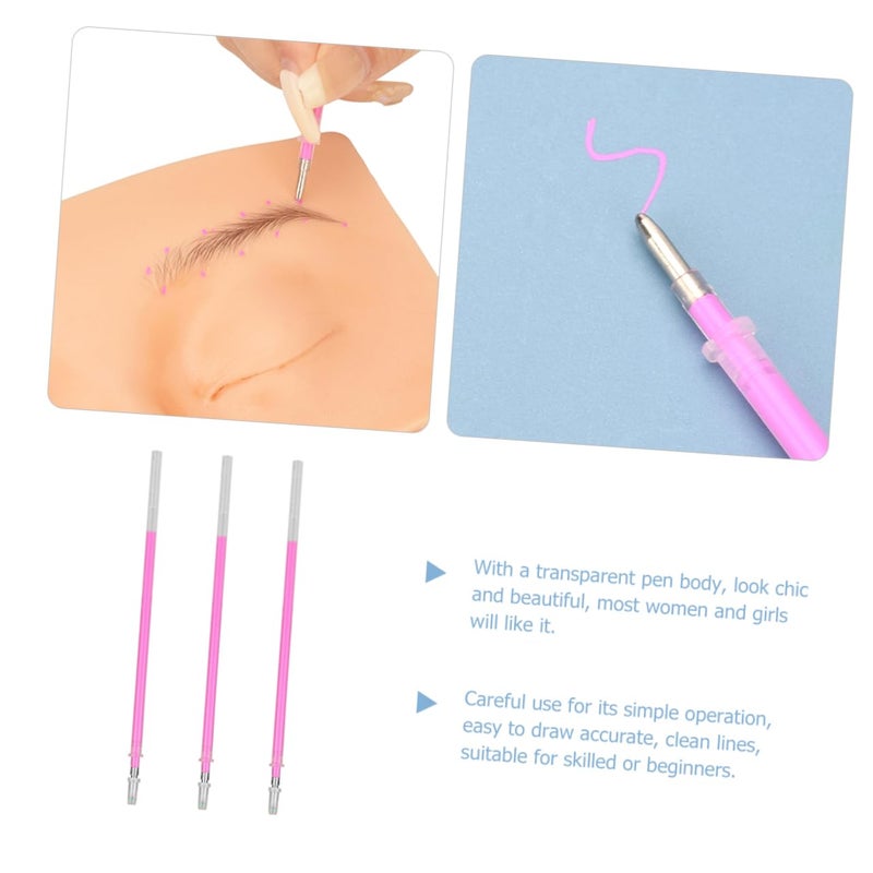 Labor saving 3pcs Eyebrow Mapping Pen Precise Marker Tool for Makeup Artists for Brow Positioning Design Beauty Salons and Shops Trusted all-purpose quality - Image 2