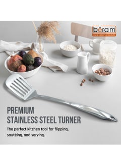 Cooking Turner, S Shaped Cooking Utensils, 304 Stainless Steel Slotted Spatula, Kitchen Tools, 100% Food Grade, Silver - pzsku/ZF36DA703A5A23A57BD5BZ/45/_/1734505603/761f536c-ced3-4ca5-9ded-0aa2ad1d98f7