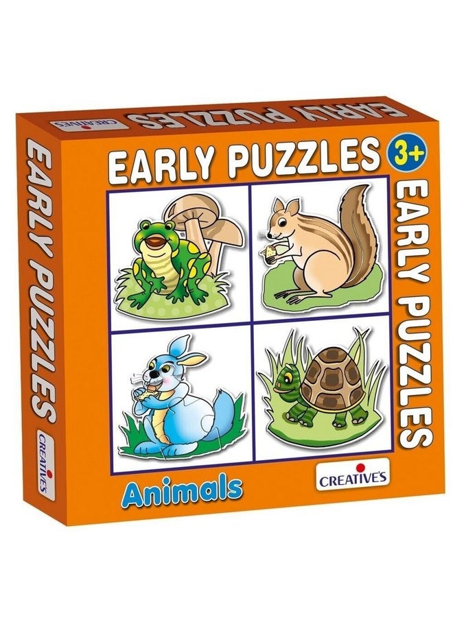Creative's Creative Educational Aids P. Ltd. Kids -Early Puzzles-Animals  - Image 1