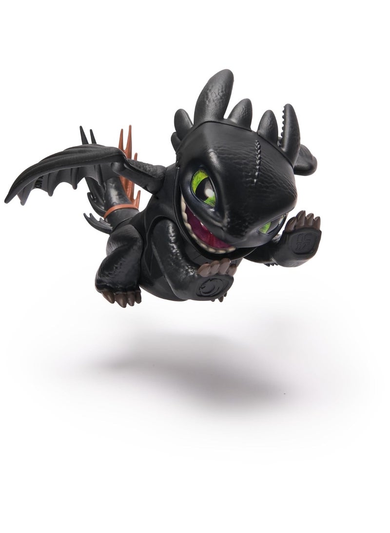 Dreamworks How to Train your Dragon, Interactive Mini Dragon Figure with Sound Effects Toy for Children Aged 4+ - Image 1