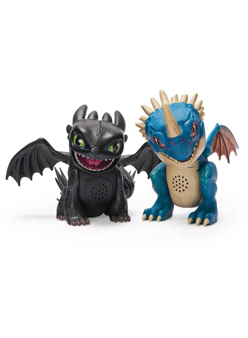 Dreamworks How to Train your Dragon, Interactive Mini Dragon Figure with Sound Effects Toy for Children Aged 4+ - Image 2