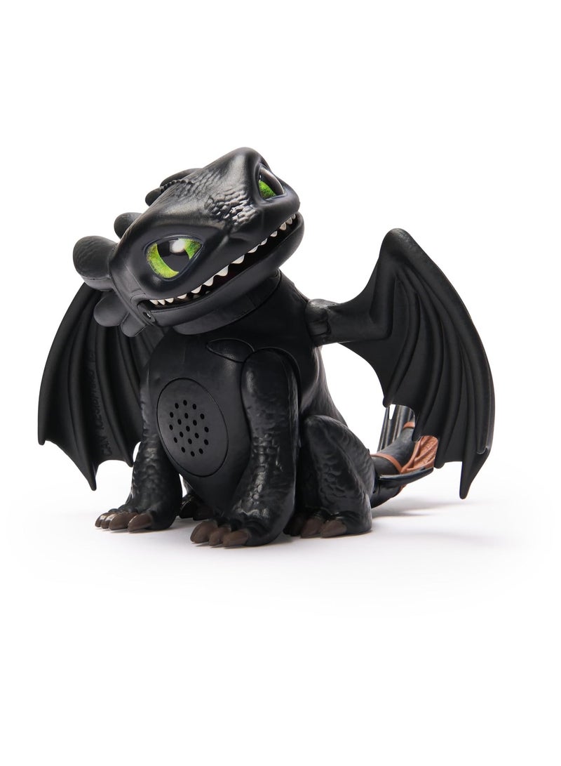 Dreamworks How to Train your Dragon, Interactive Mini Dragon Figure with Sound Effects Toy for Children Aged 4+ - Image 3