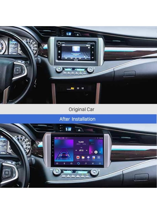 Vierex Fit Toyota Innova Car Stereo Innova Android Screen 2015-2025 With Apple Carplay Android Auto Wireless WiFi DSP FM&AM BT AHD Camera Included Fast Interface (4+32GB Carplay 8CORE) - Image 2
