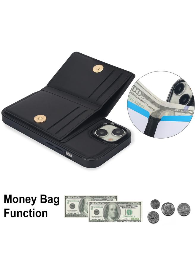 اس-توب جراب لهاتف iPhone 15 Plus مزود بحلقة بطاقة RFID مضادة للسرقة - Image 5