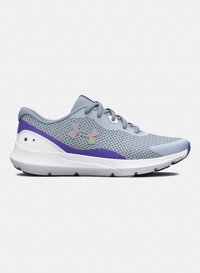 UNDER ARMOUR Girls' Grade School Surge 3 Running Shoes  - Image 1
