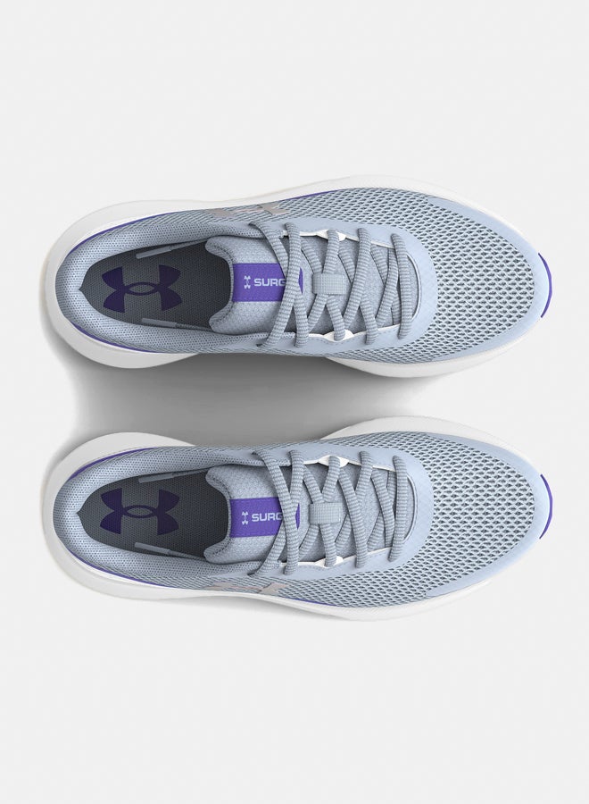 UNDER ARMOUR Girls' Grade School Surge 3 Running Shoes  - Image 3