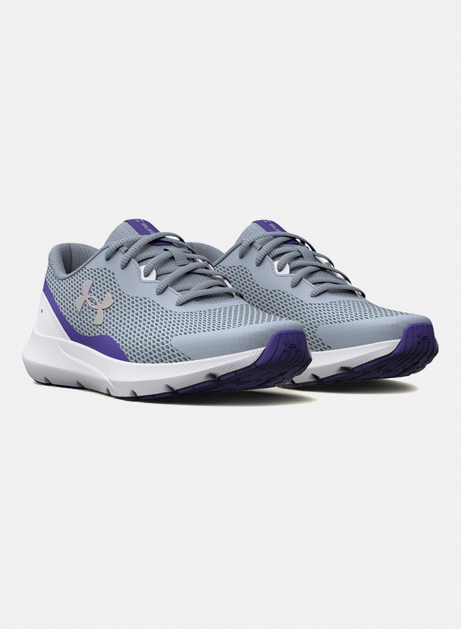 UNDER ARMOUR Girls' Grade School Surge 3 Running Shoes  - Image 2
