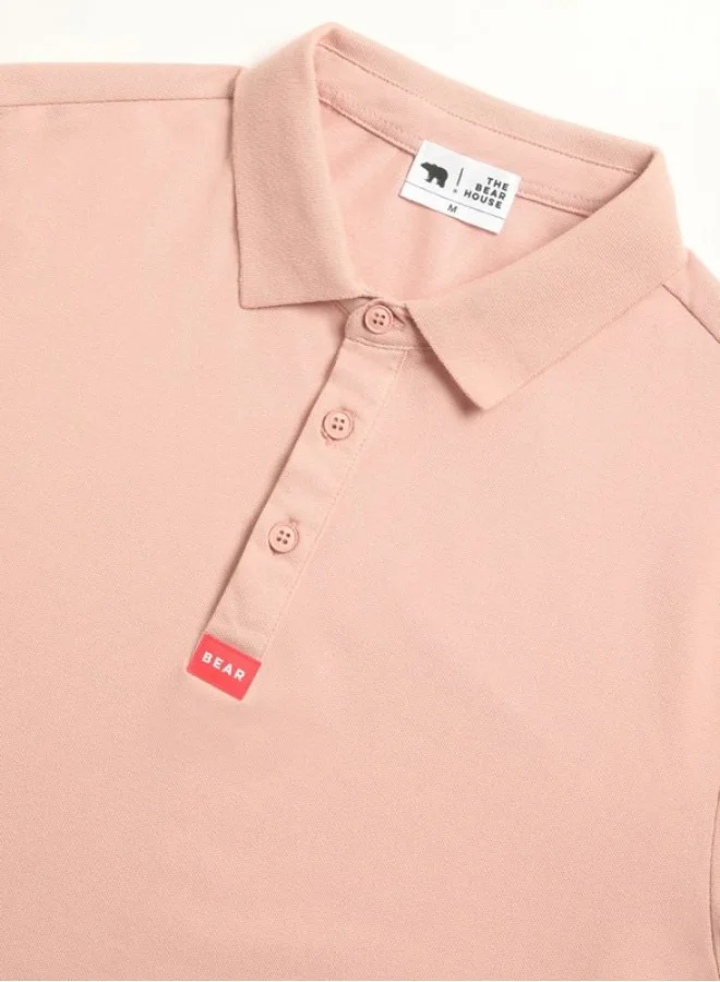 THE BEAR HOUSE Men's Polo Shirt for Casual & Semi-Formal Wear | Classic Collar Neck T-Shirt | Comfortable, Stylish & Versatile for Office, Travel, Outings & Everyday Use