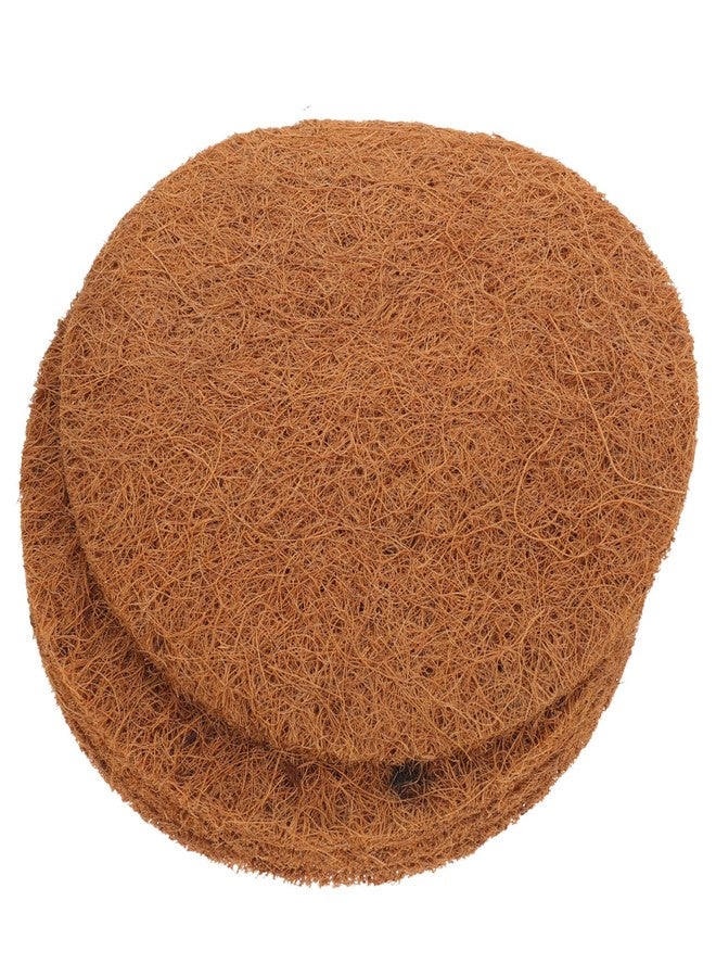 VICASKY 4Pcs Natural Coconut Fiber Bird Nesting Mats Comfortable Breeding Pads for Pigeons and Birds Breathable and Durable Nest Cushions for Pet Care - Image 1