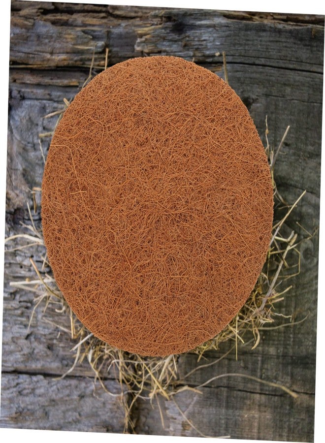 VICASKY 4Pcs Natural Coconut Fiber Bird Nesting Mats Comfortable Breeding Pads for Pigeons and Birds Breathable and Durable Nest Cushions for Pet Care - Image 5