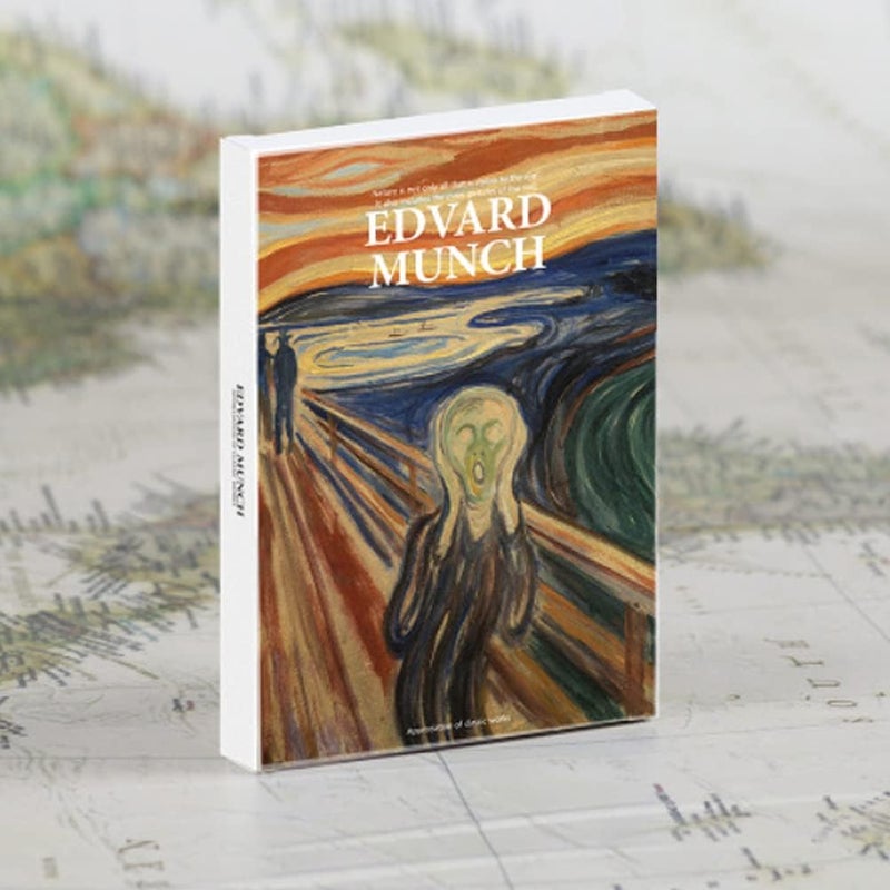 HOSTEESSCHOICE Beautiful Art Postcards set of 30 Edvard Munch Post card variety pack Famous Painting Scenery,4 x 6 Inches - Image 2