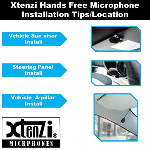 Xtenzi External Microphone Mic Assembly Compatible with Sony Xplode Car DVD Navigation MEX BT - 91505 - Image 3