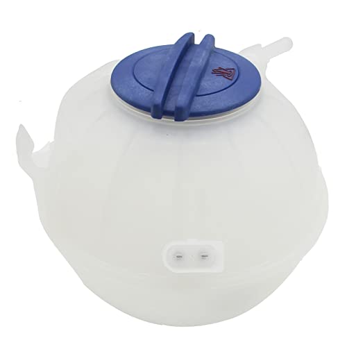 ZZCSZ 603-253 1K0121407A Front Engine Coolant Reservoir Tank with Cap Compatible with 2006-2019 Audi A3 Q3 RS3 TT | 1993-2019 Volkswagen Beetle CC Eos Golf GTI Jetta Passat R32 Rabbit Tiguan Vehicles - Image 3