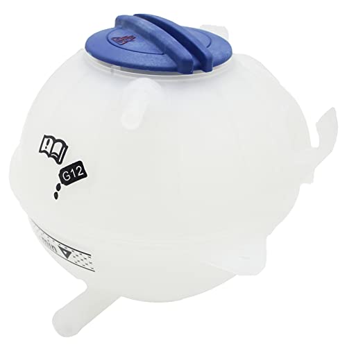 ZZCSZ 603-253 1K0121407A Front Engine Coolant Reservoir Tank with Cap Compatible with 2006-2019 Audi A3 Q3 RS3 TT | 1993-2019 Volkswagen Beetle CC Eos Golf GTI Jetta Passat R32 Rabbit Tiguan Vehicles - Image 4