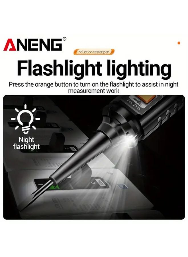 ANENG B15 Black Intelligent Flat Head Screwdriver Tester Induction Test Pen Line Detection - Image 3