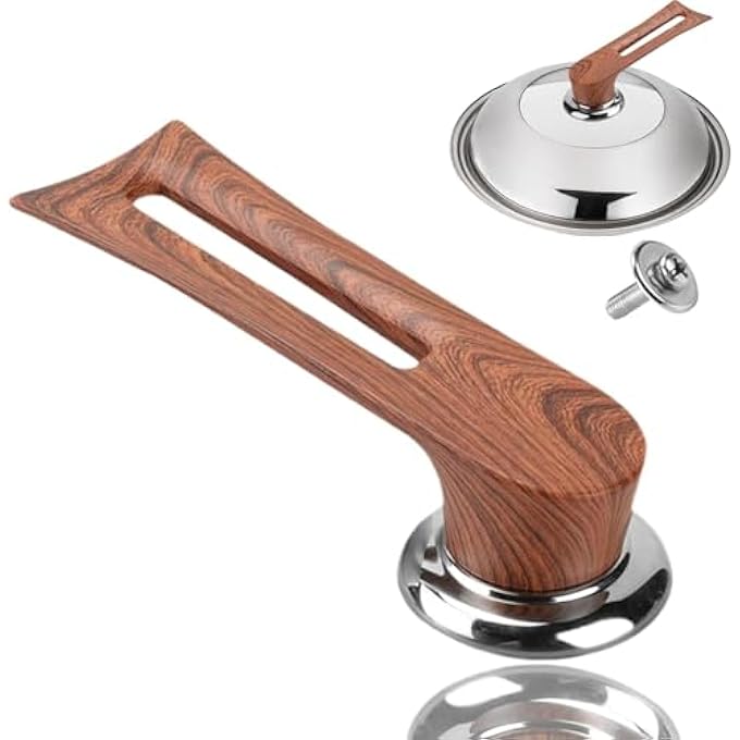 كيلا مقبض غطاء القدر، حامل مقبض غطاء المقلاة، مقبض بديل سهل التركيب لأواني الطهي وأواني الحساء - Image 1