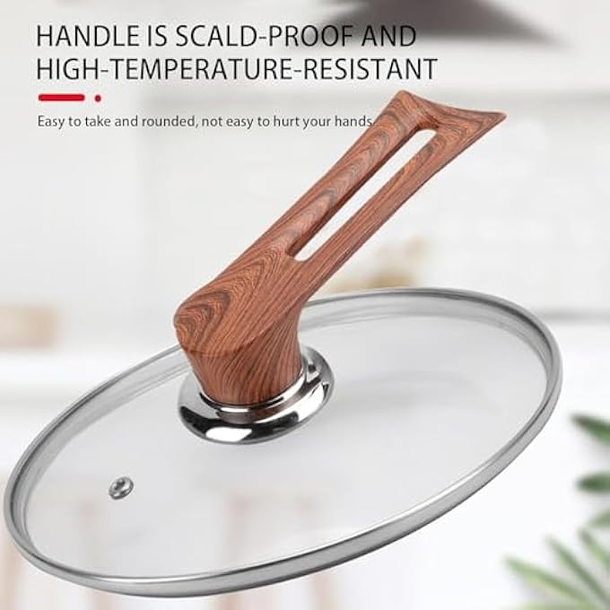كيلا مقبض غطاء القدر، حامل مقبض غطاء المقلاة، مقبض بديل سهل التركيب لأواني الطهي وأواني الحساء - Image 3