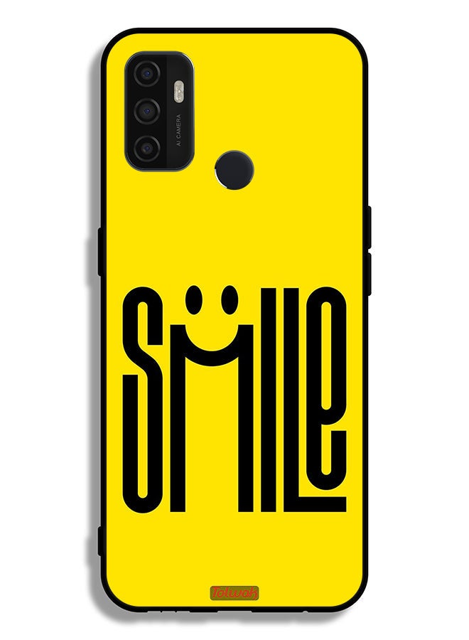 Tolwak Oppo A53s Protective Case Cover Smile Art - Image 2