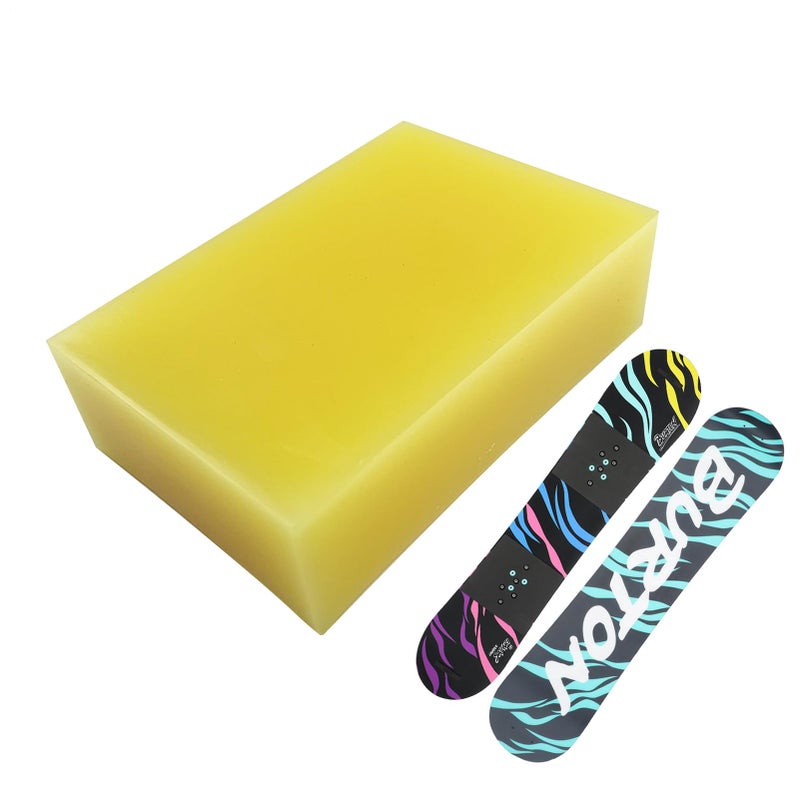 Yellow Snowboard Ski Wax For Friction Reduction And Speed Enhancement Professional Winter Sports Accessory - Image 2