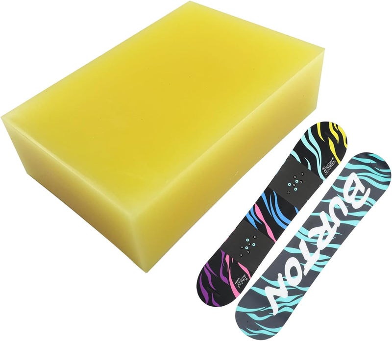 Yellow Snowboard Ski Wax For Friction Reduction And Speed Enhancement Professional Winter Sports Accessory - Image 1