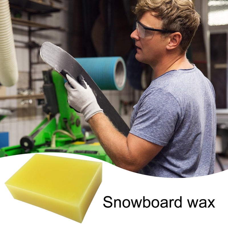 Yellow Snowboard Ski Wax For Friction Reduction And Speed Enhancement Professional Winter Sports Accessory - Image 3