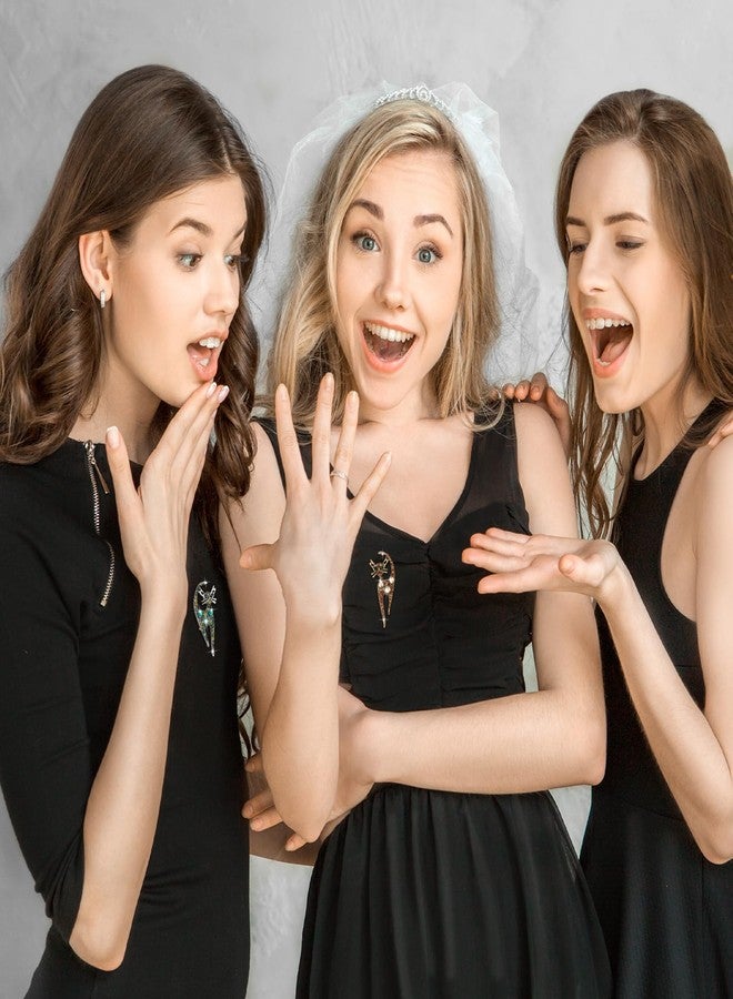 Highergo 4 Vintage Rhinestone Cat Brooch Pin for Women Fashion Cute Colorful Crystal Cat Brooches Lapel Pins Retro Aesthetic Jewelry for Girls Hats Collars Dress Birthday Party Jewelry Souvenir - Image 5